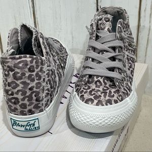 New in Box! Blowfish Malibu Water Leopard Melon Drop Sz 6.5 Slip-Ons